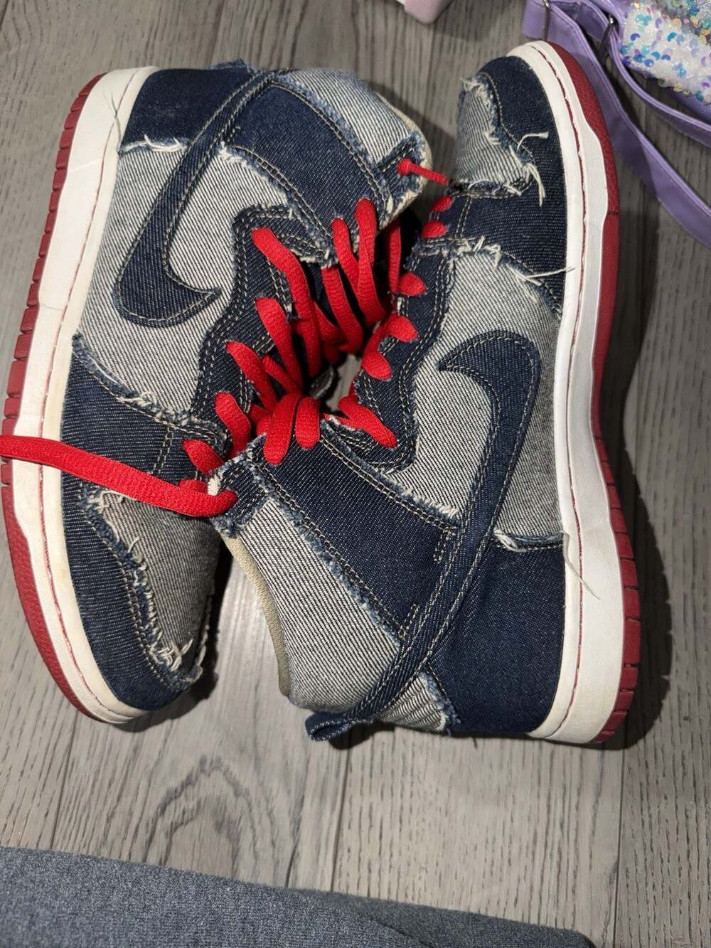 Size 10 - Reese Forbes x Nike SB Dunk High Denim